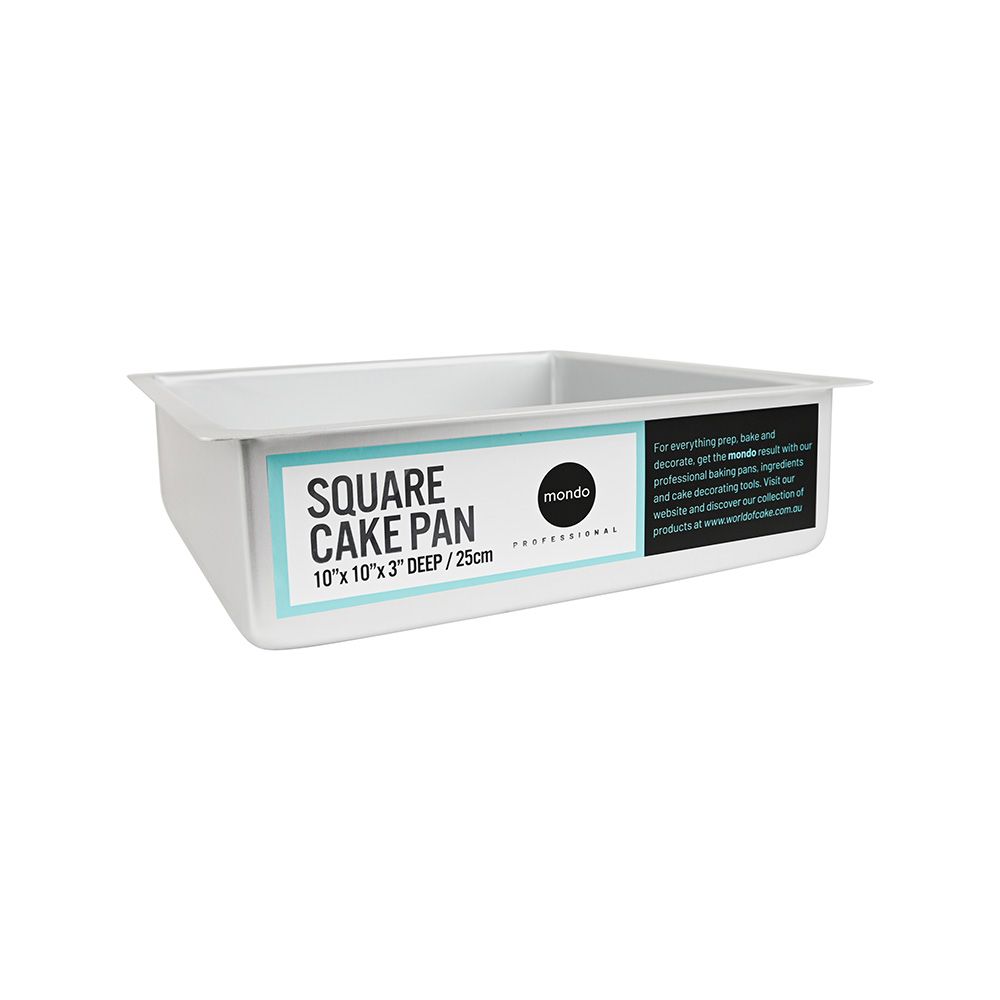Mondo Pro Square Cake Pan 10in (25 x 7.5cm)