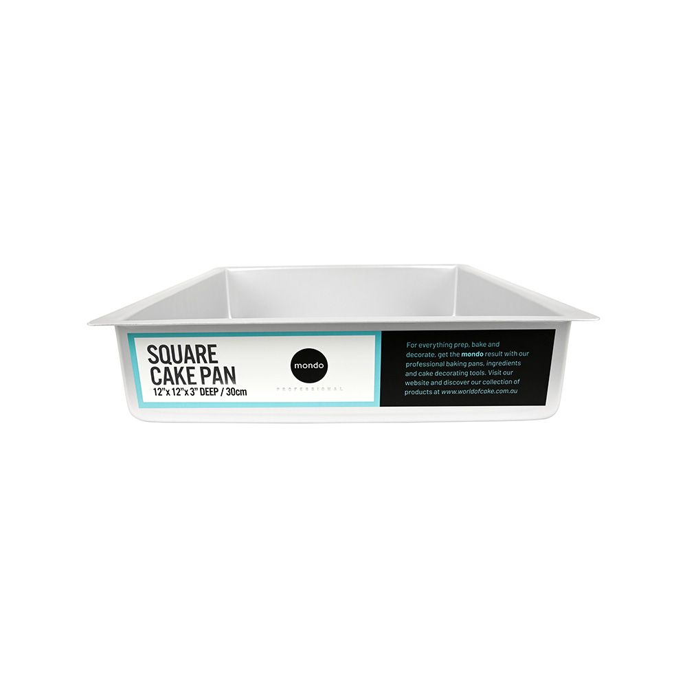 Mondo Pro Square Cake Pan 12in (30 x 7.5cm)