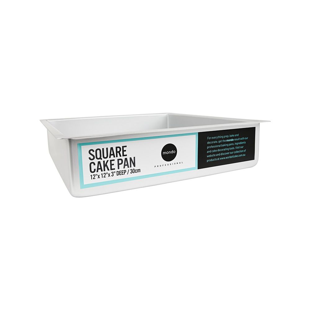 Mondo Pro Square Cake Pan 12in (30 x 7.5cm)