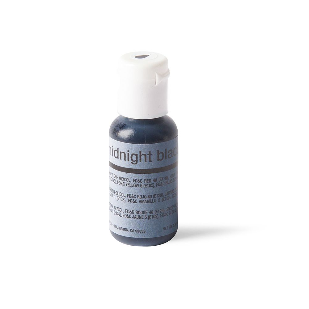 Chefmaster Airbrush Colour Midnight Black 0.64oz