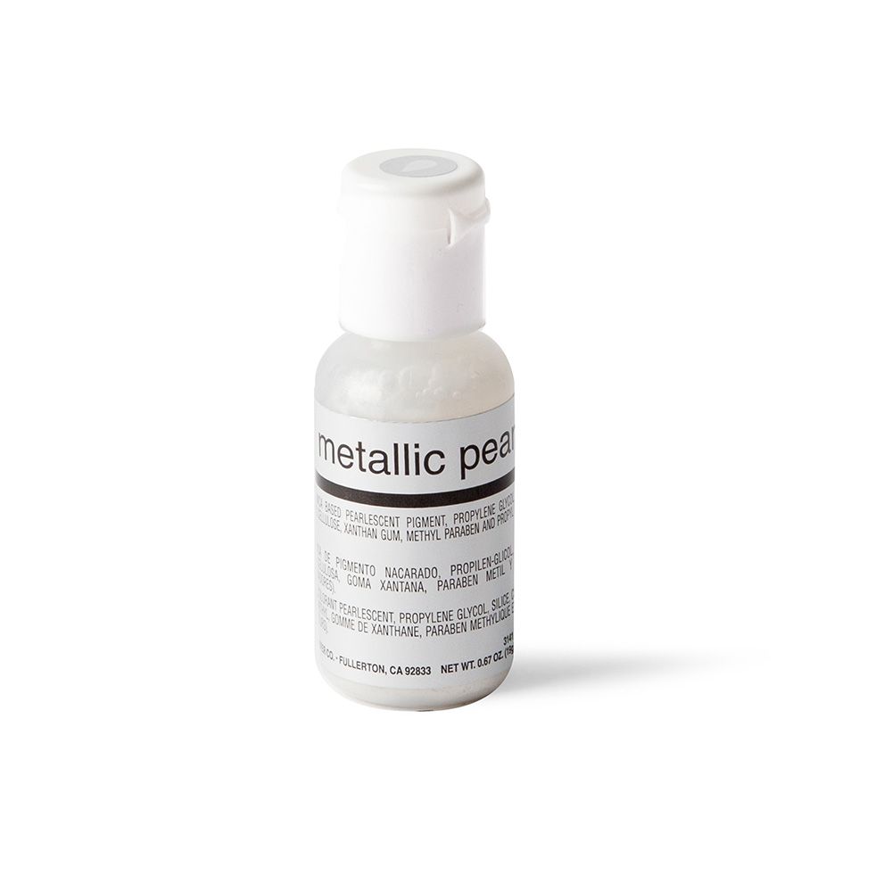 Chefmaster Airbrush Colour Metallic Pearl 0.67oz