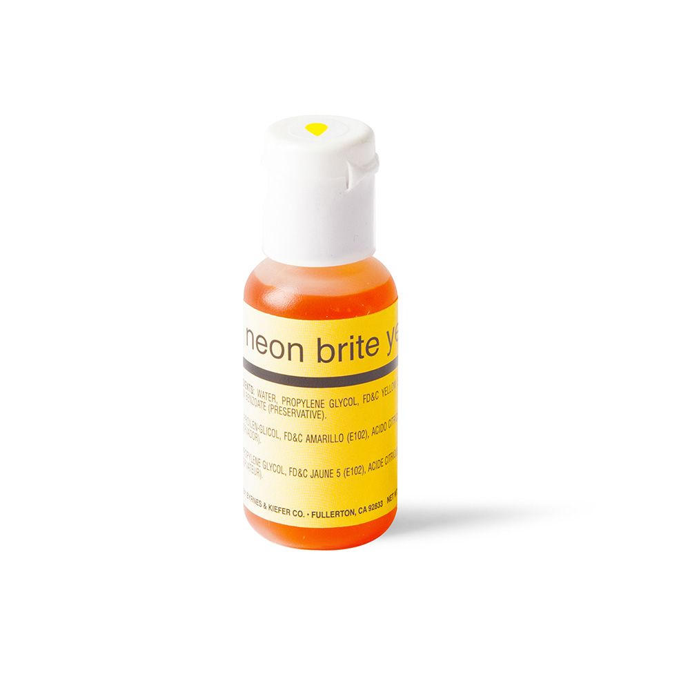 Chefmaster Airbrush Colour Neon Yellow 0.64oz