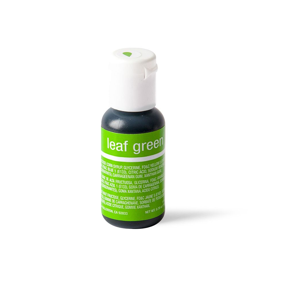 Chefmaster Liqua-Gel Leaf Green 0.7oz