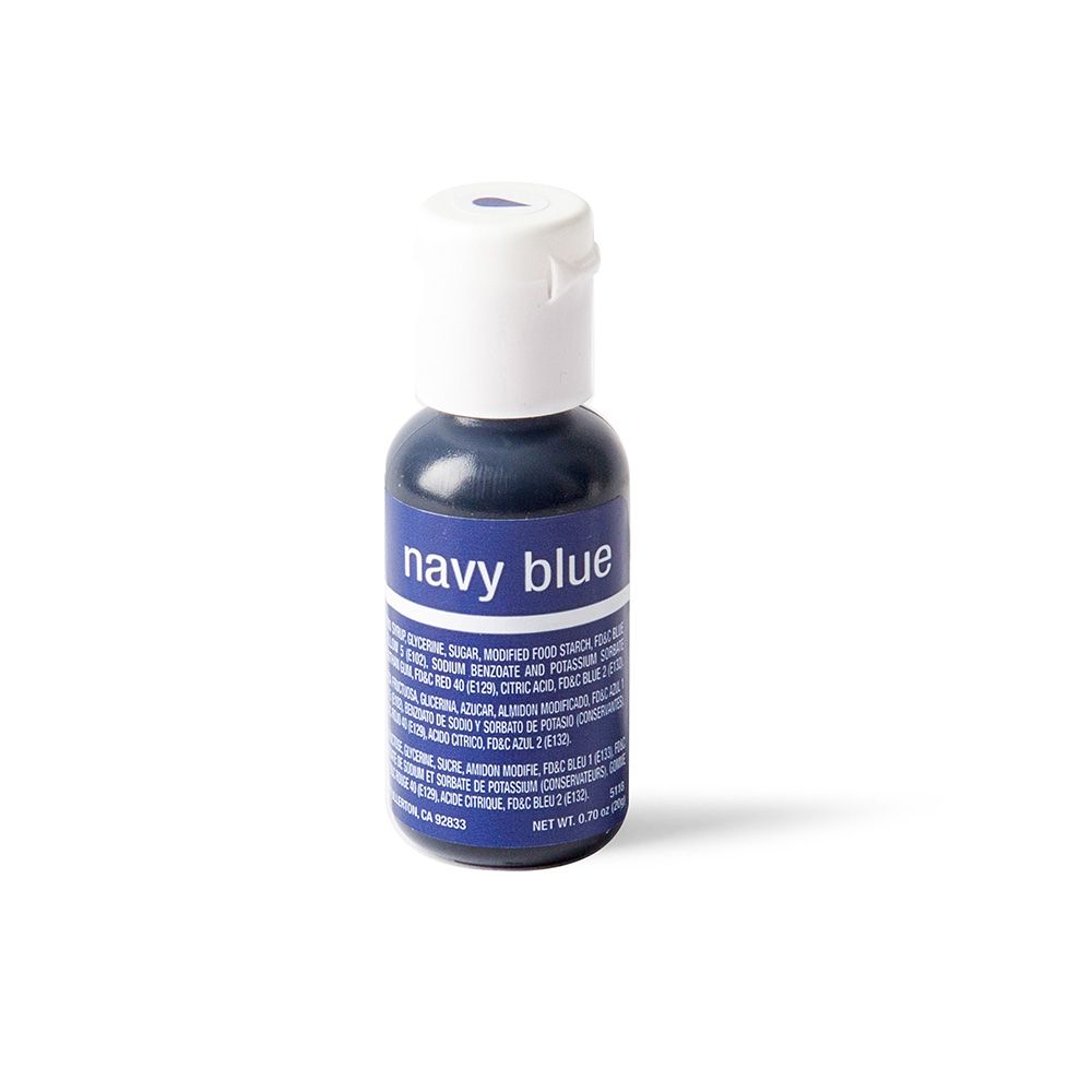 Chefmaster Liqua-Gel Navy Blue 0.7oz