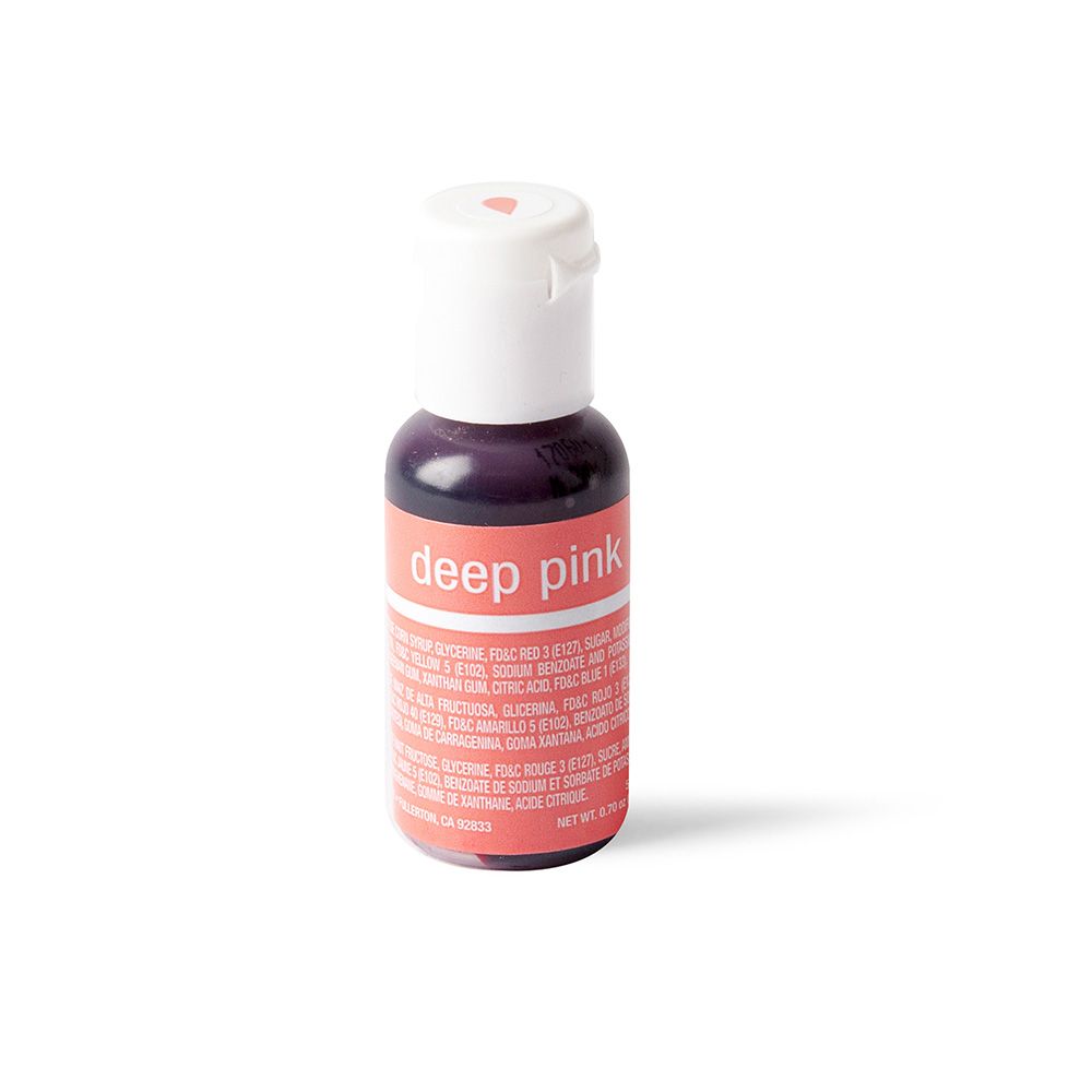 Chefmaster Liqua-Gel Deep Pink 0.7oz