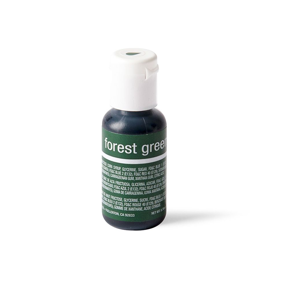 Chefmaster Liqua-Gel Forest Green 0.7oz