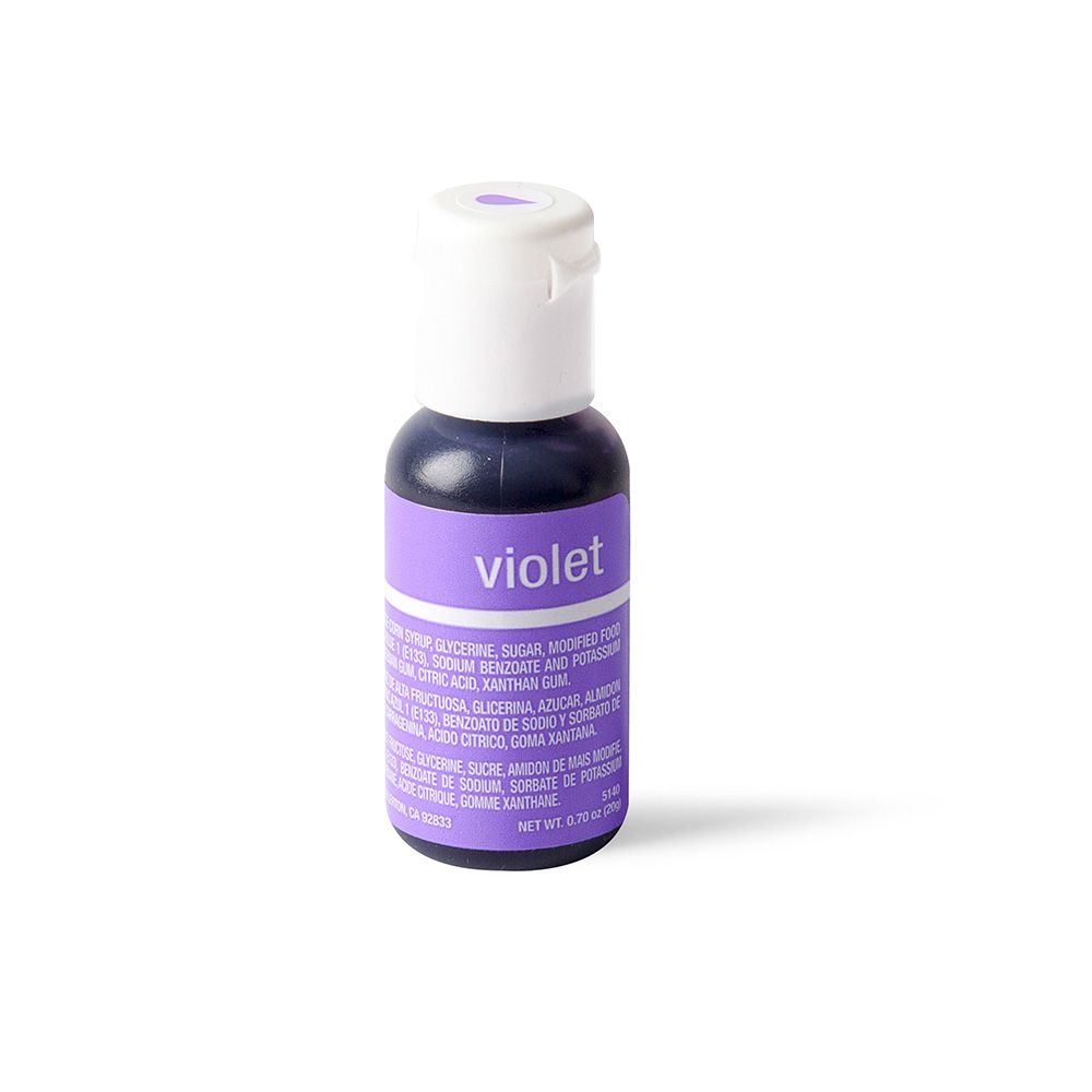 Chefmaster Liqua-Gel Violet 0.7oz
