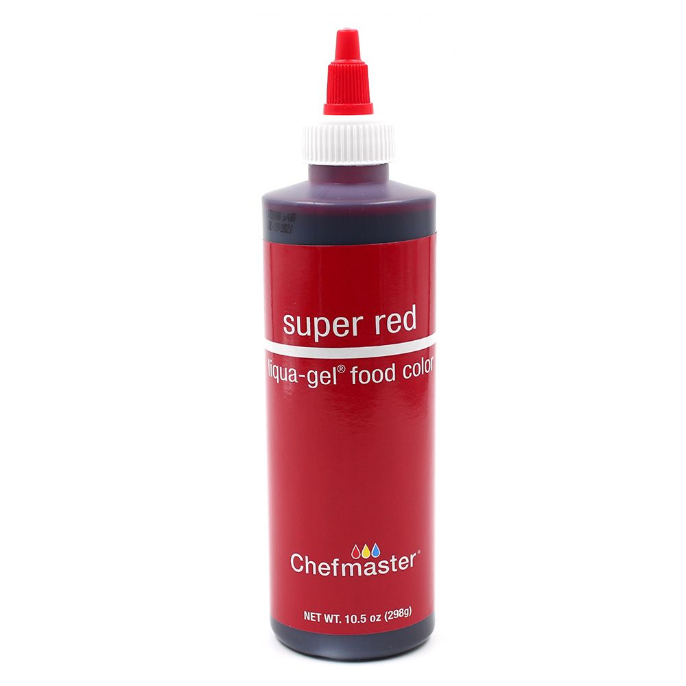 Chefmaster Liqua-Gel Super Red 10.5oz