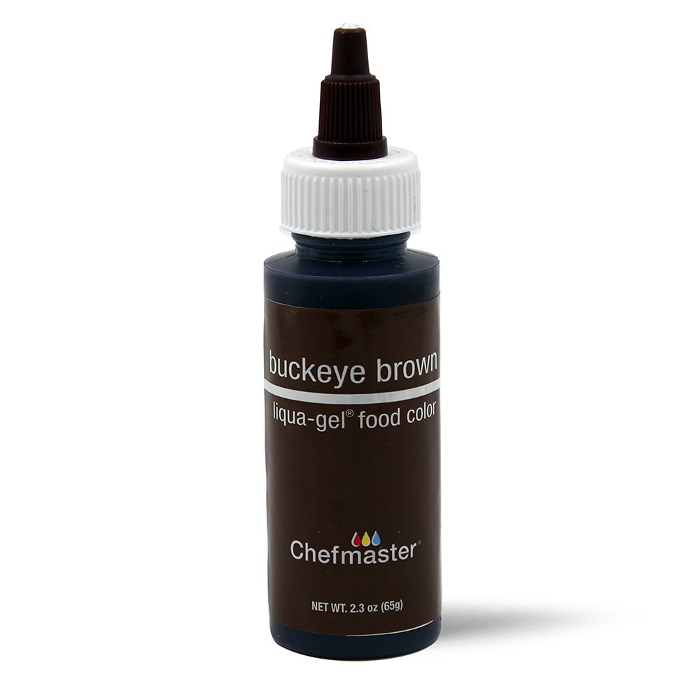Chefmaster Liqua-Gel Buckeye Brown 2.3oz