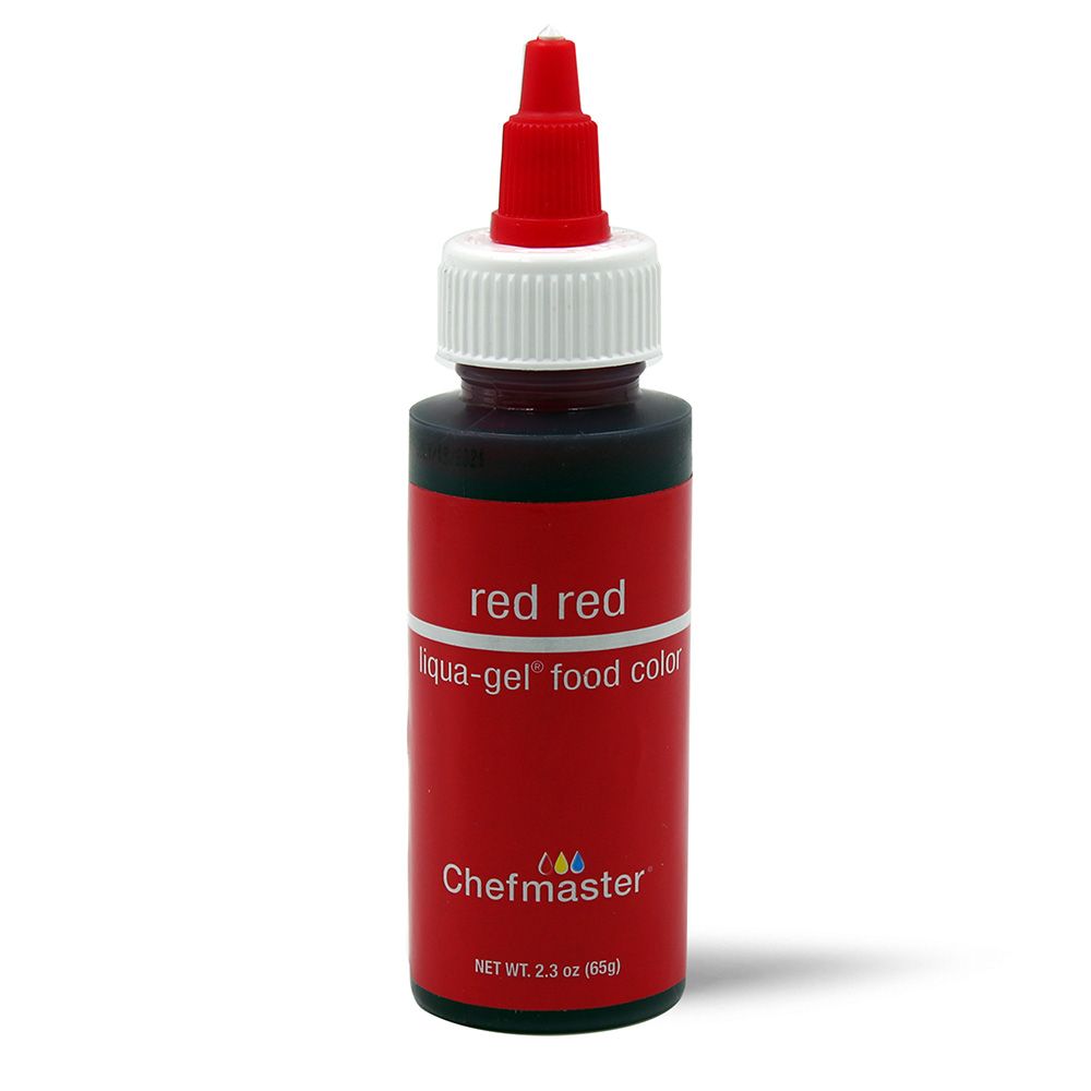 Chefmaster Liqua-Gel Red Red 2.3oz