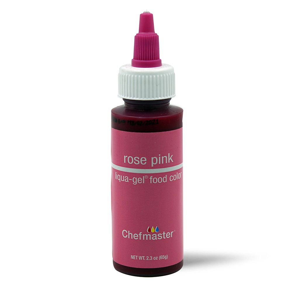 Chefmaster Liqua-Gel Rose Pink 2.3oz