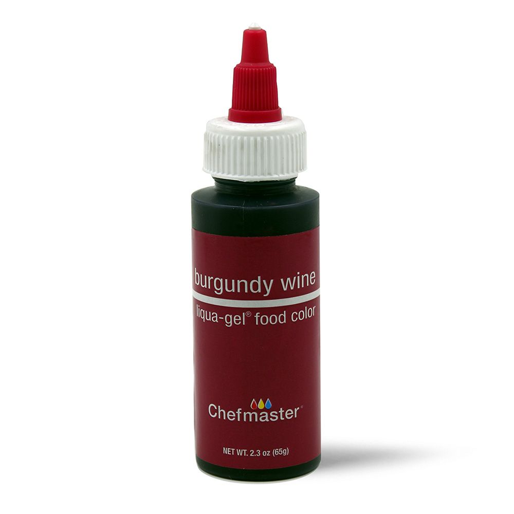 Chefmaster Liqua-Gel Burgundy Wine 2.3oz