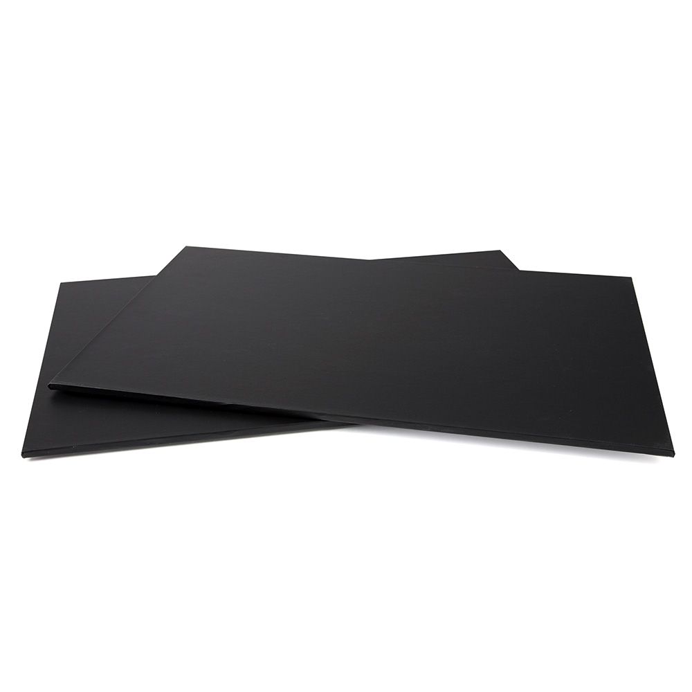 Mondo Cake Board Rectangle Black 12 x 18in