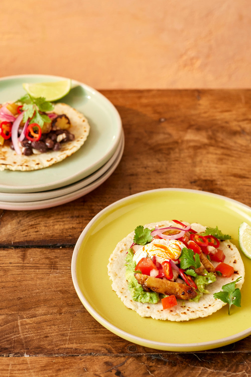 Jamie Oliver Big Love 19cm Little Plates Set of 4 Mixed Colours
