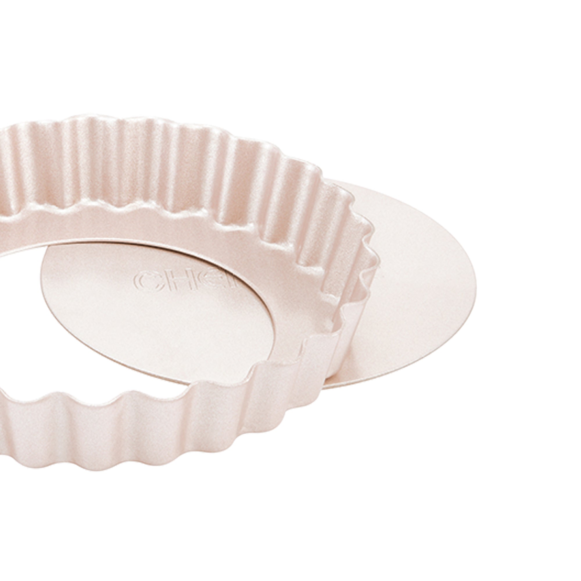 CHEFMADE Mini Round Tart Pan with Loose Base 10cm Set of 4 (WK9022-4)