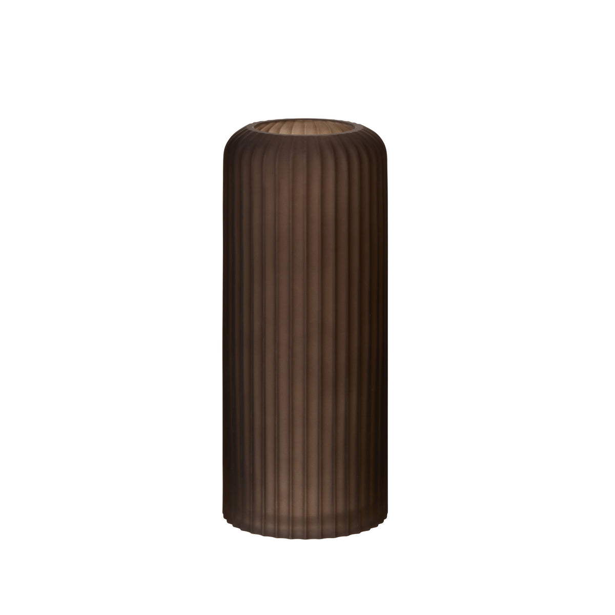 Amalfi Nils Vase Frosted Brown