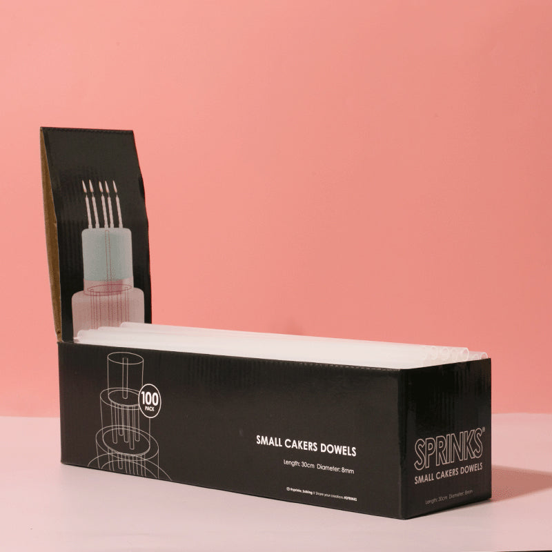 Sprinks Small Opaque Cake Dowels Box of 100