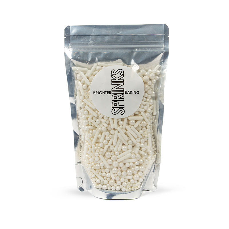Sprinks Bubble Bounce Sprinkles White 500g