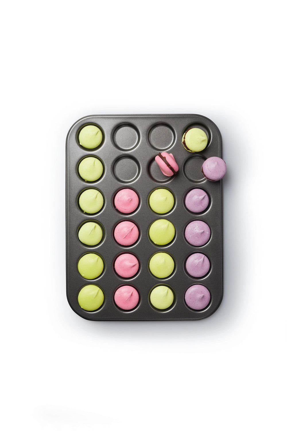 MasterCraft Non Stick Mini Whoopie Pie Pan 24 Cup