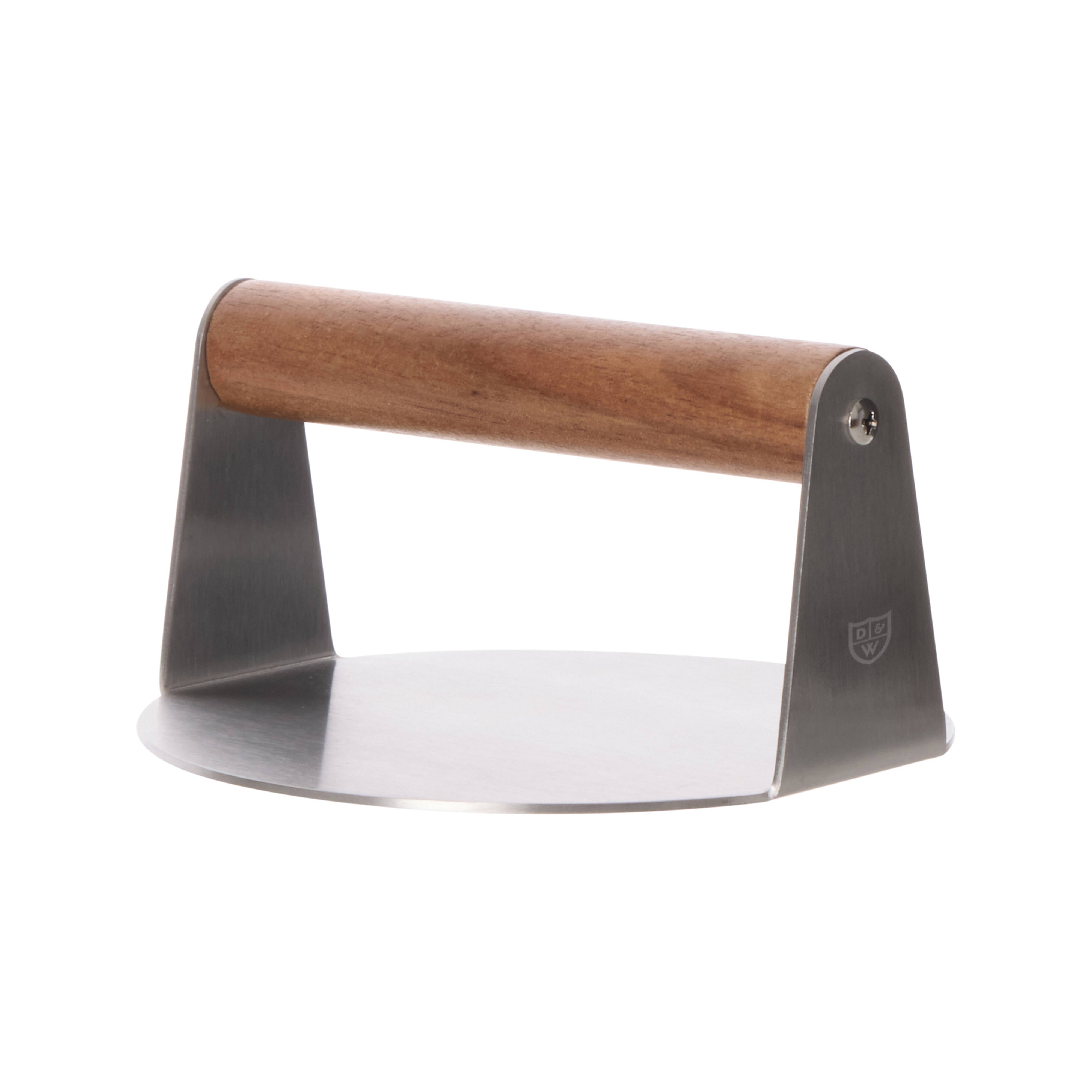 Davis & Waddell Ryder Burger Smasher Chrome & Acacia