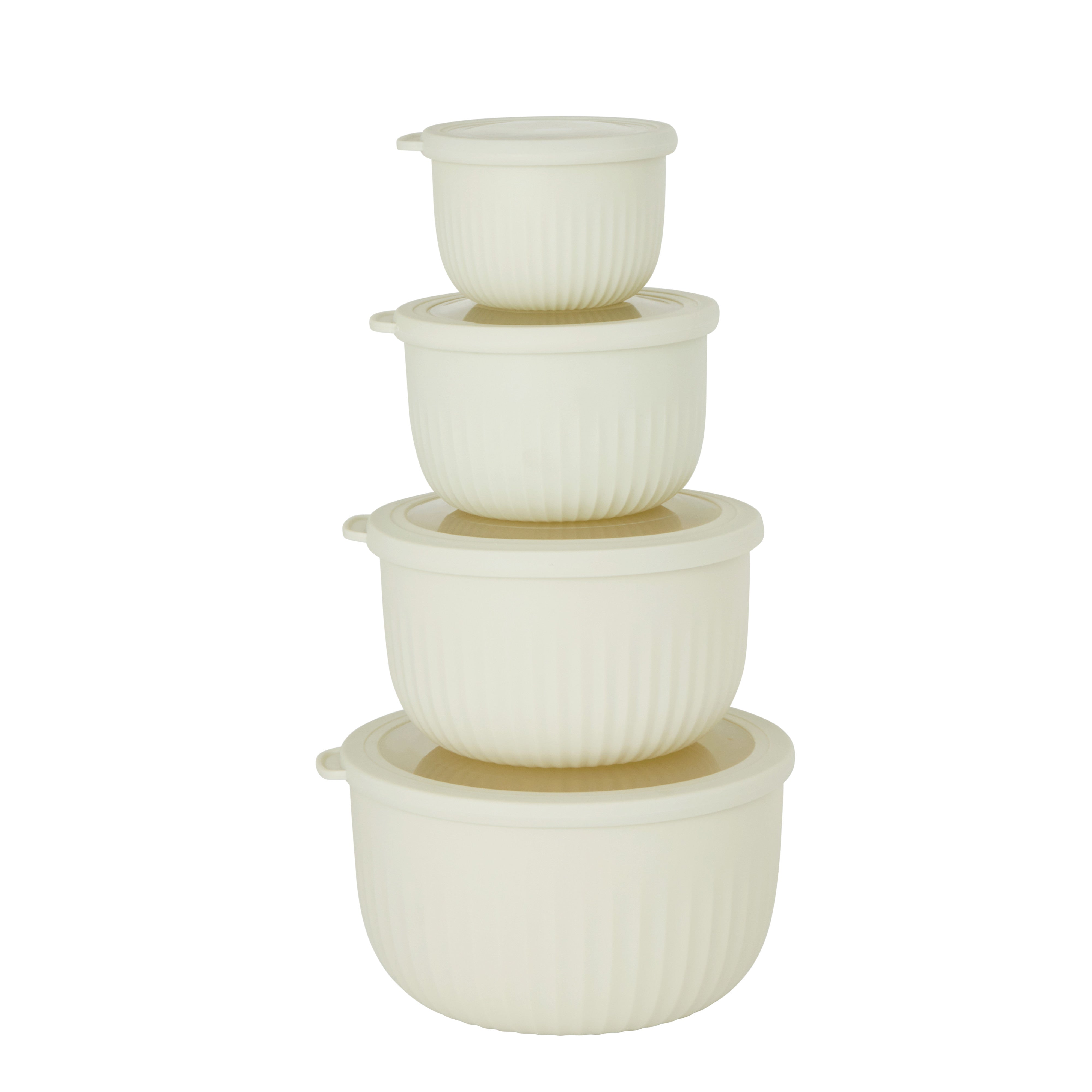SVNA Stack & Store Deep 4 Piece Set Cream