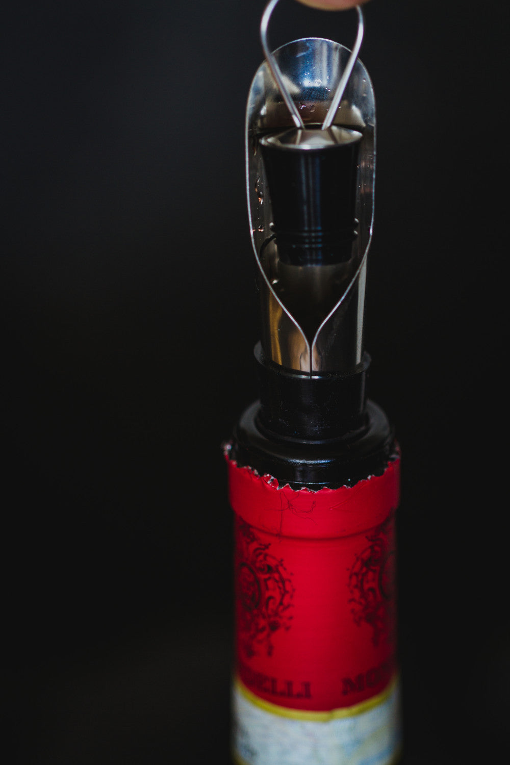 BarCraft Stainless Steel Wine Pourer & Stopper