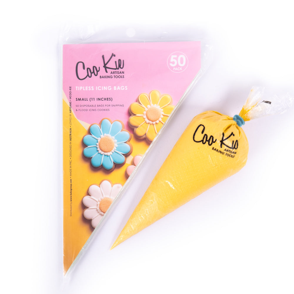 Coo Kie Tipless Icing Bags Small 11in 50 Pack