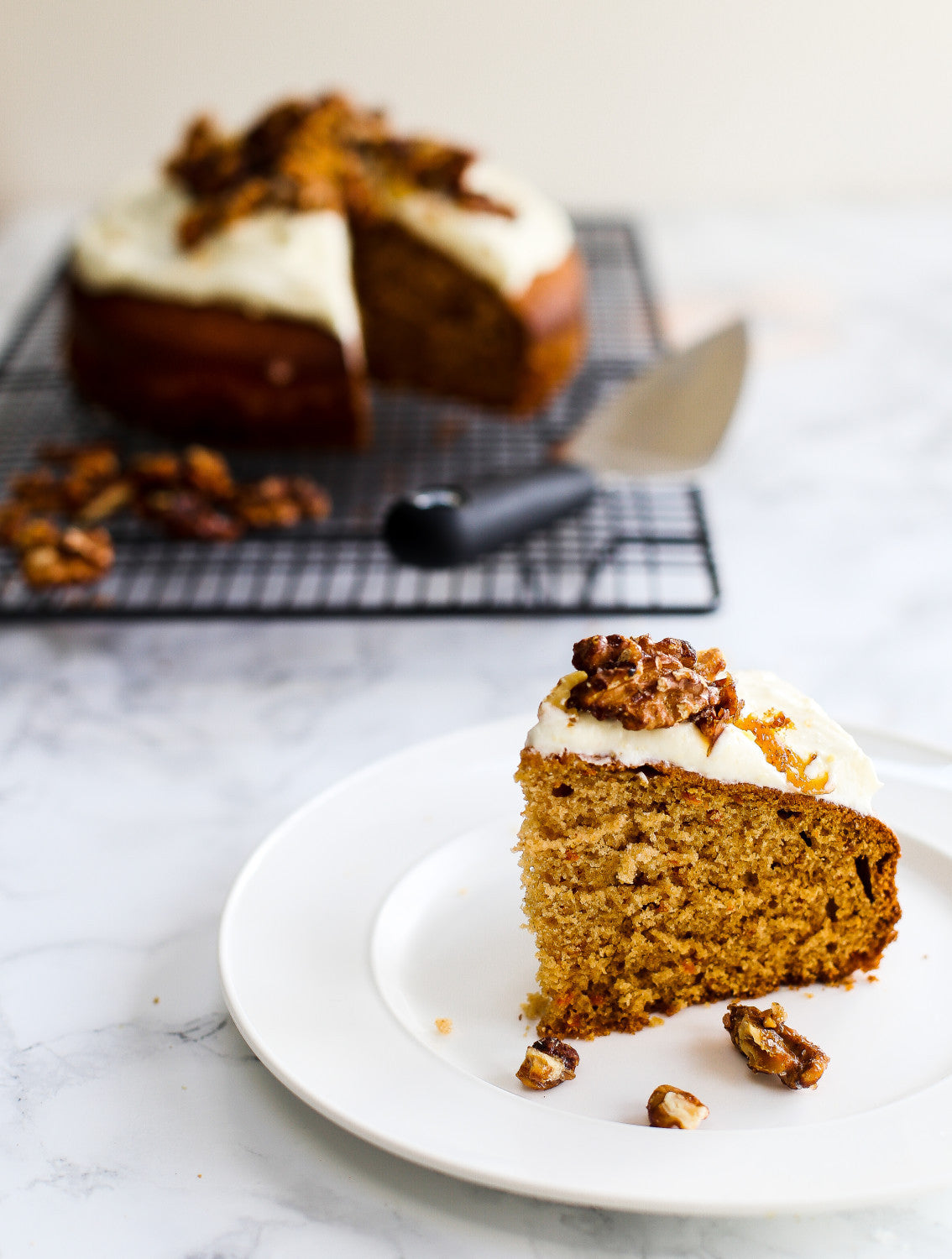 MasterCraft Soft Grip Cake Server