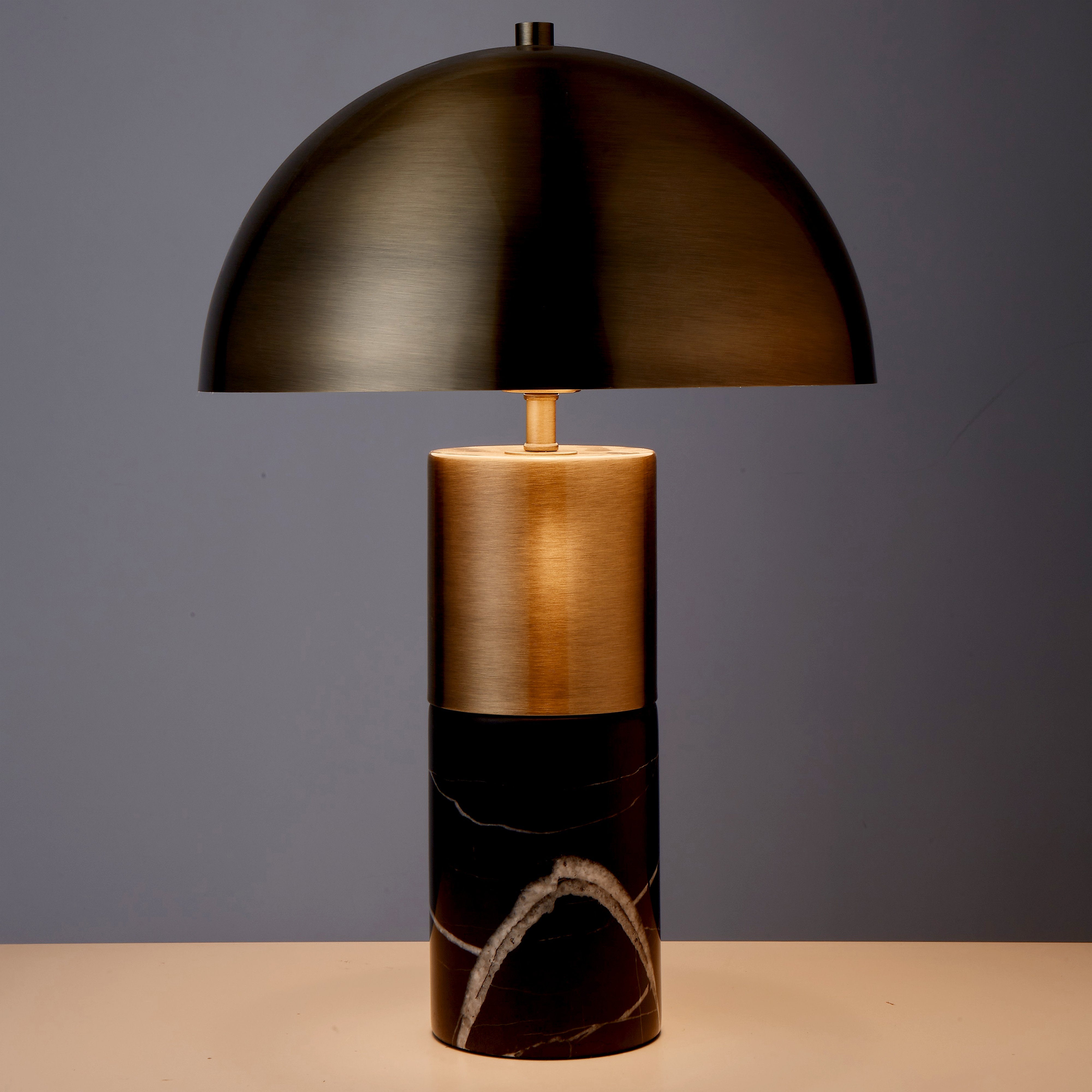 Grand Designs Bronze Plated Dome Table Lamp