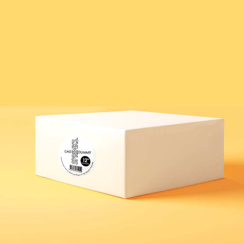Sprinks Cake Dummy Square 12 x 4in High
