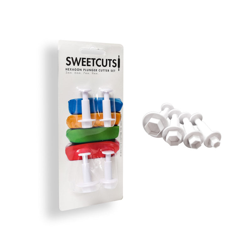 SweetCuts Hexagon Plunger Cutters