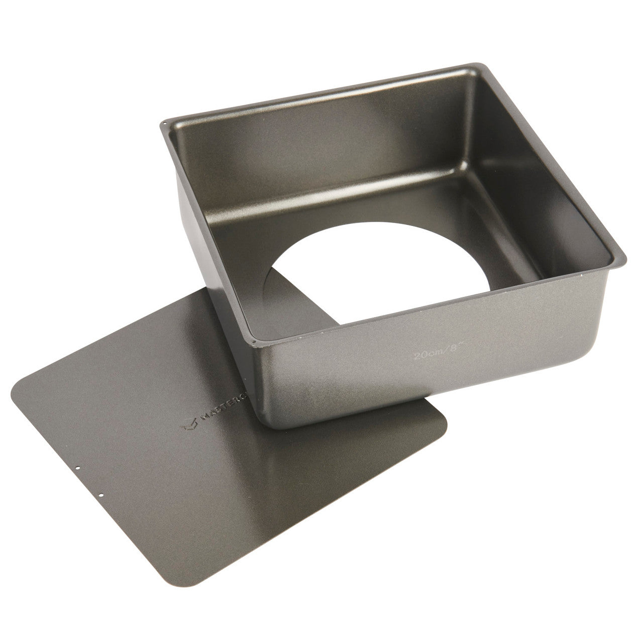 MasterCraft Non Stick Loose Base Deep Square Cake Pan 20cm