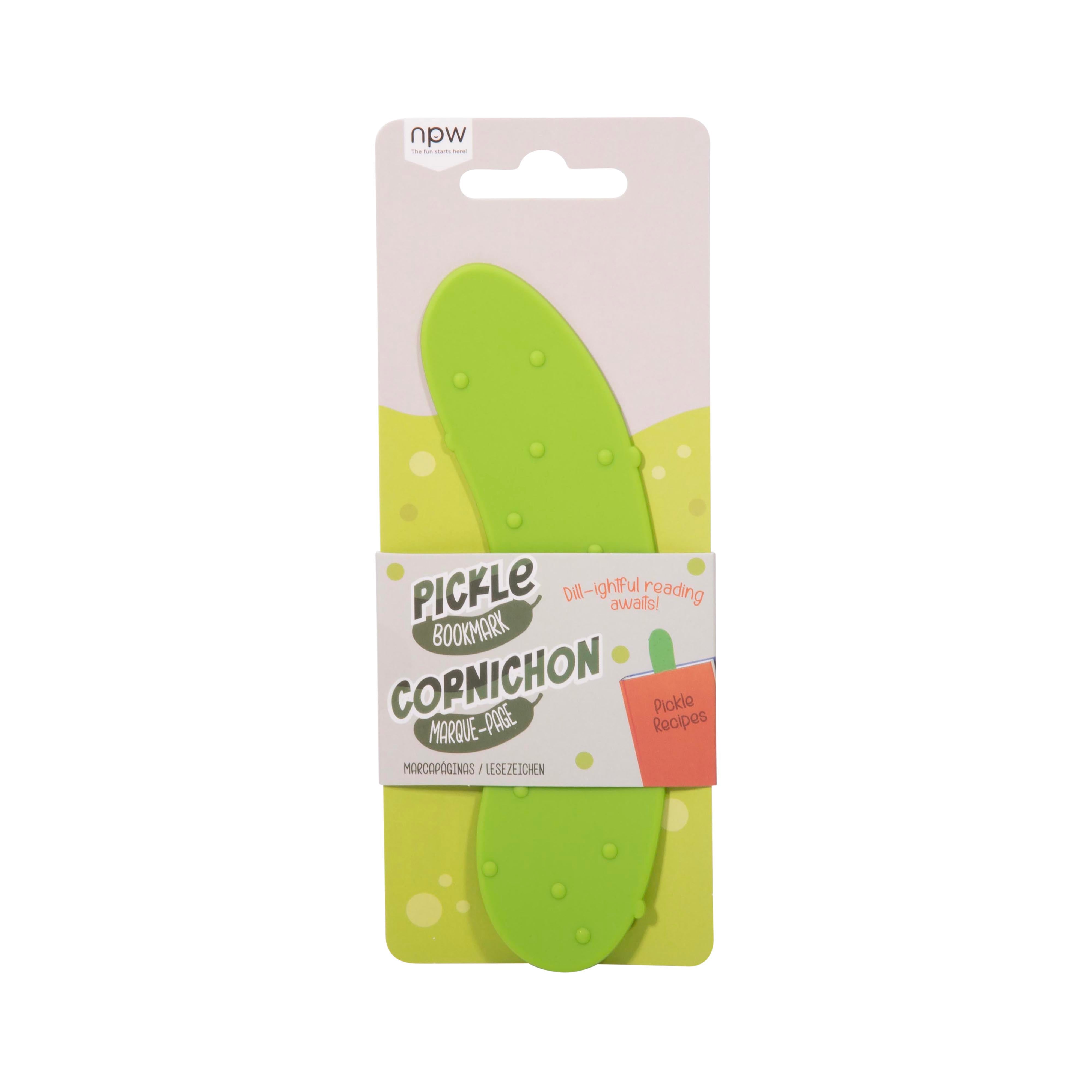 NPW Pickle Bookmark Green