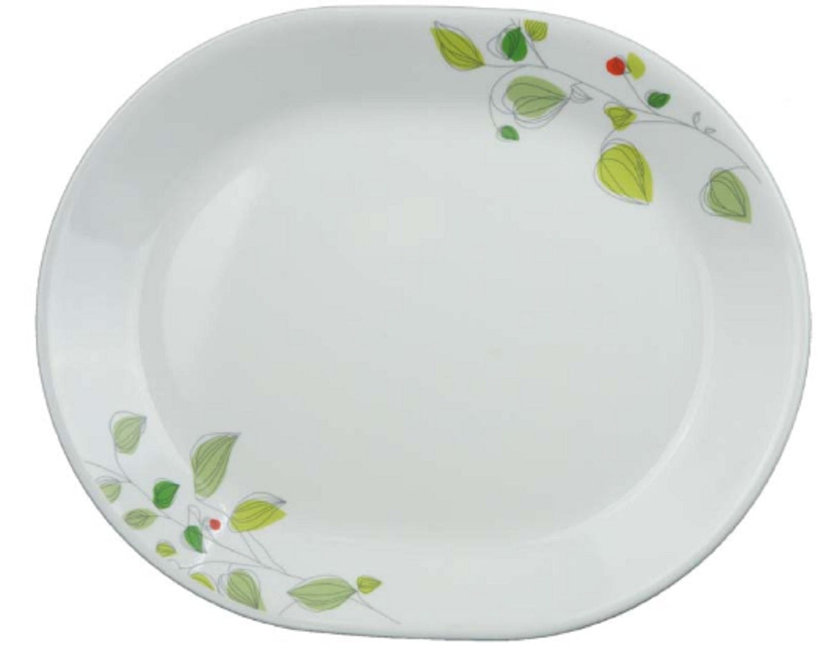 Corelle Green Breeze Platter 31cm