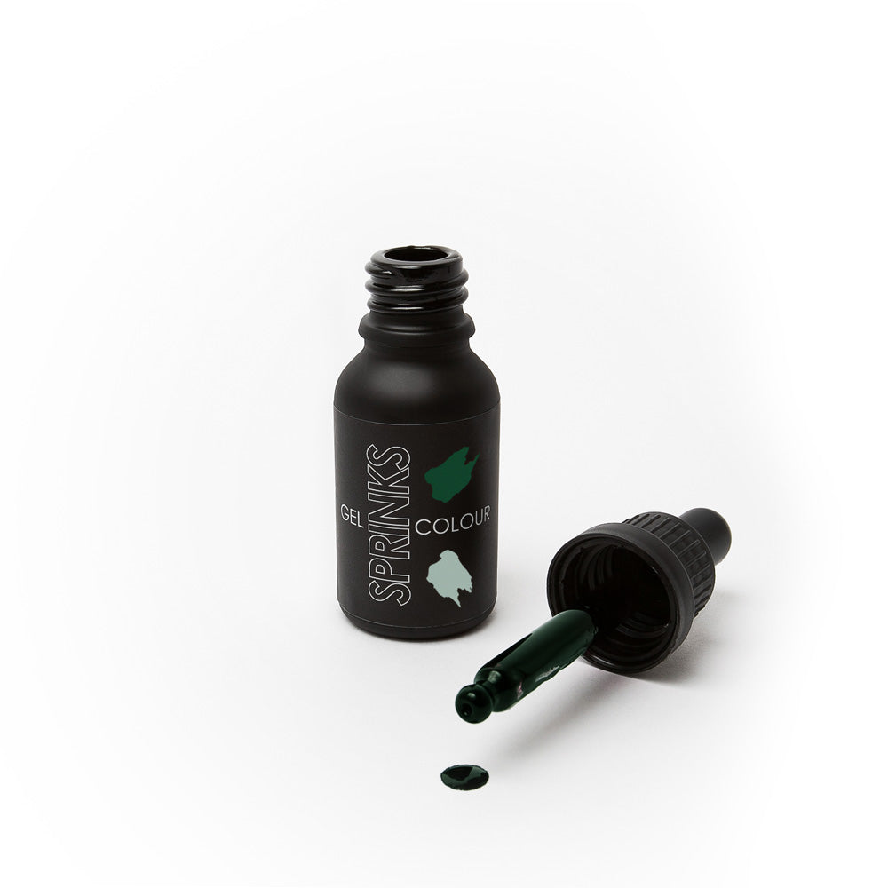 Sprinks Forest Green Gel Colour 15ml