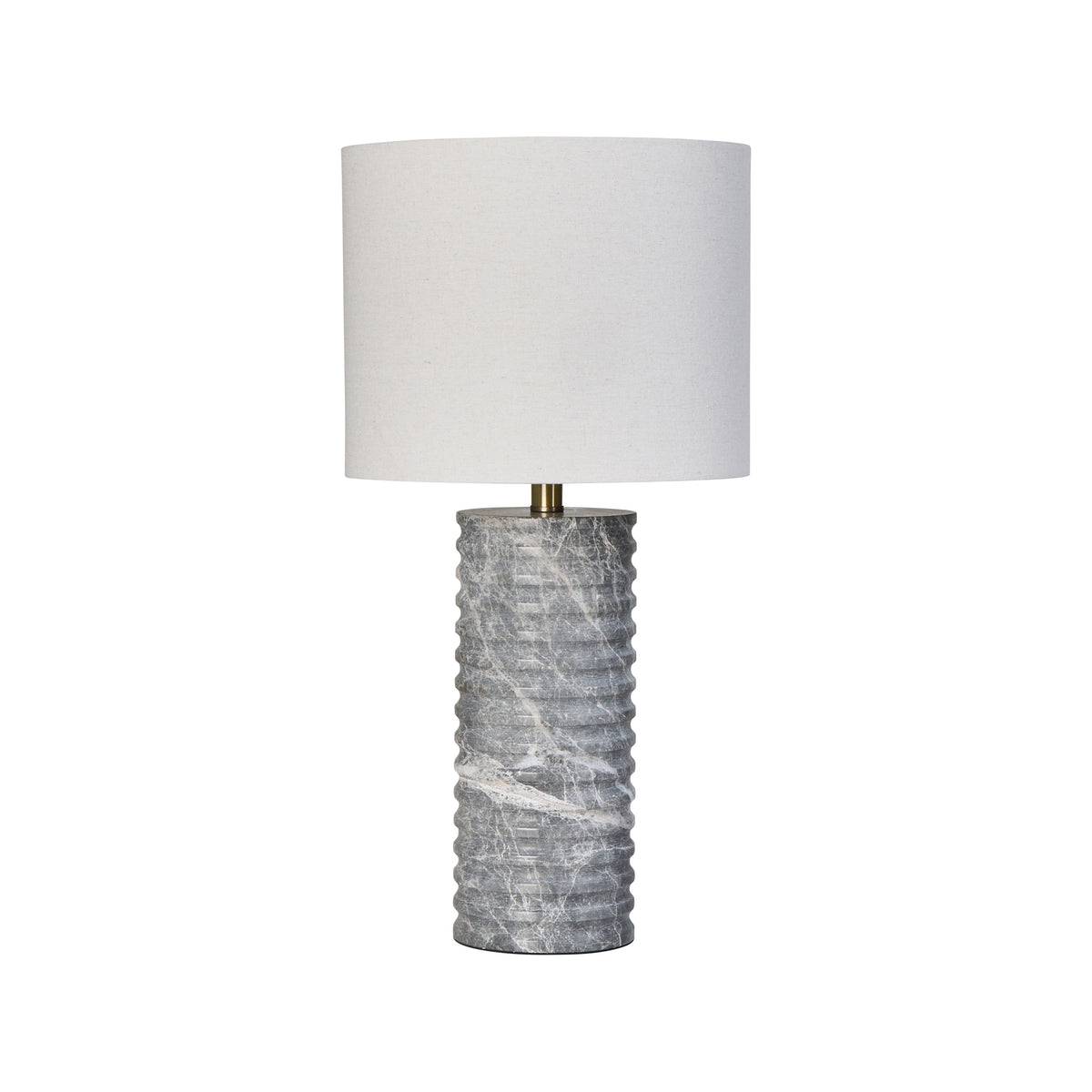 Grand Designs Harlen Table Lamp Grey & Natural