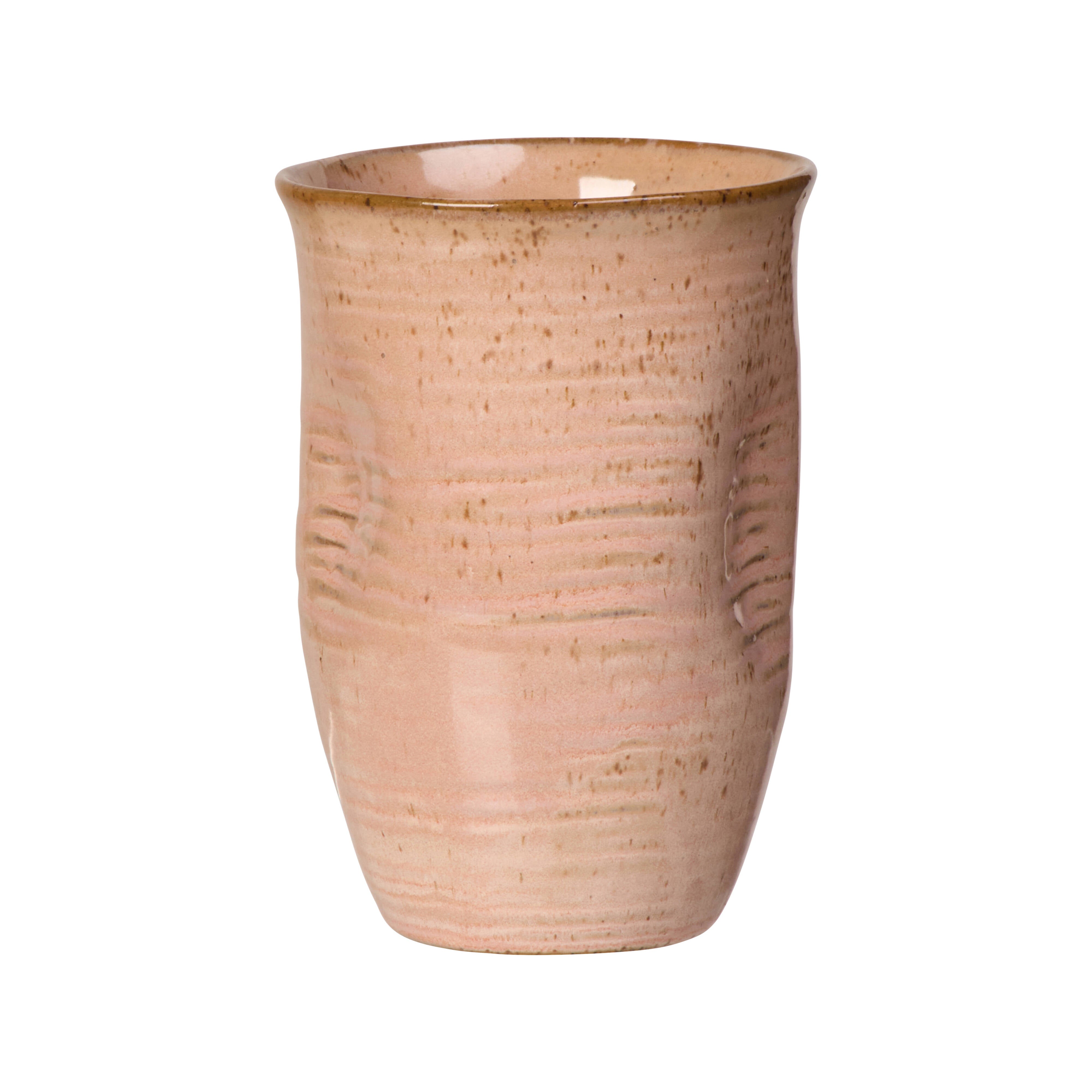 Leaf & Bean Latte Cup Veiled Pink