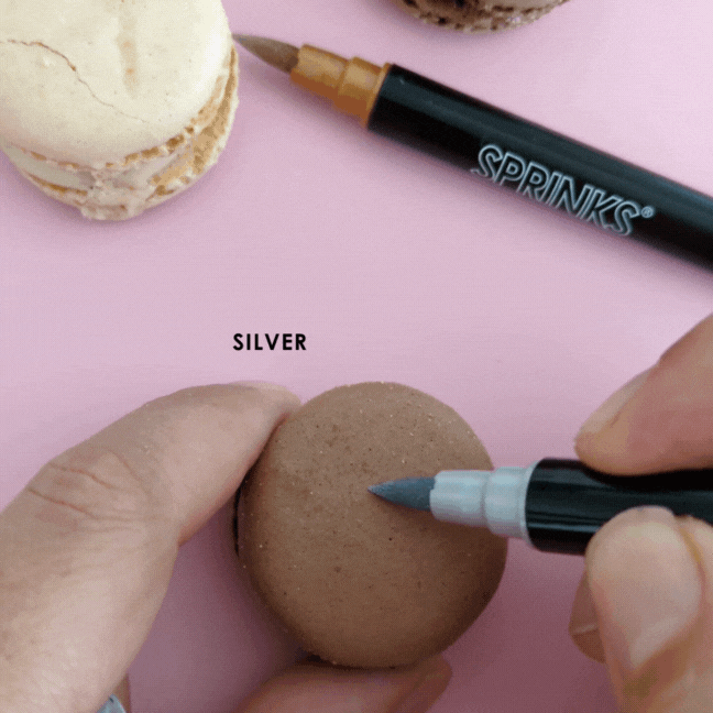 Sprinks Edible Metallic Pen Silver