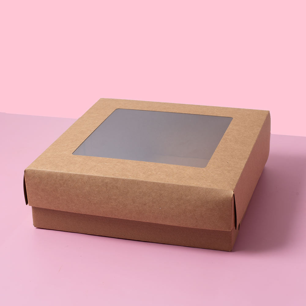 Papyrus Small Grazing Box with Window 2 Pack