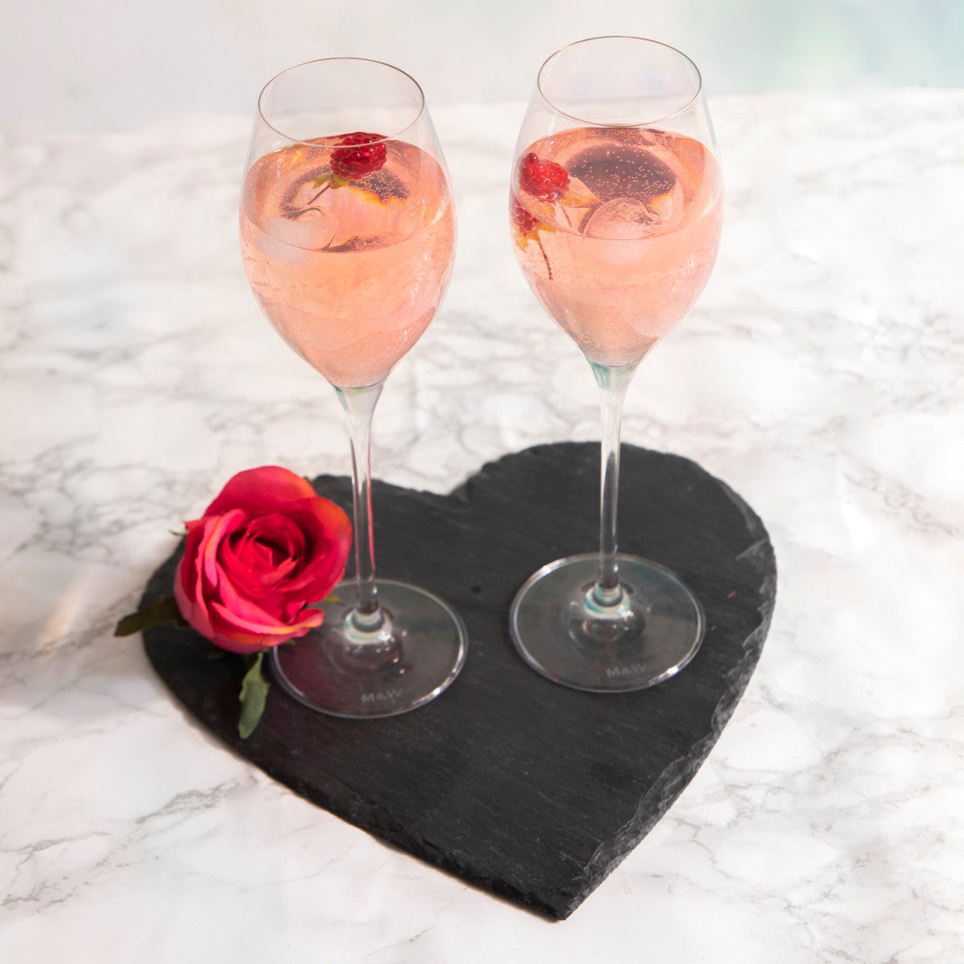 Artesà Slate Heart Serving Platter 25cm