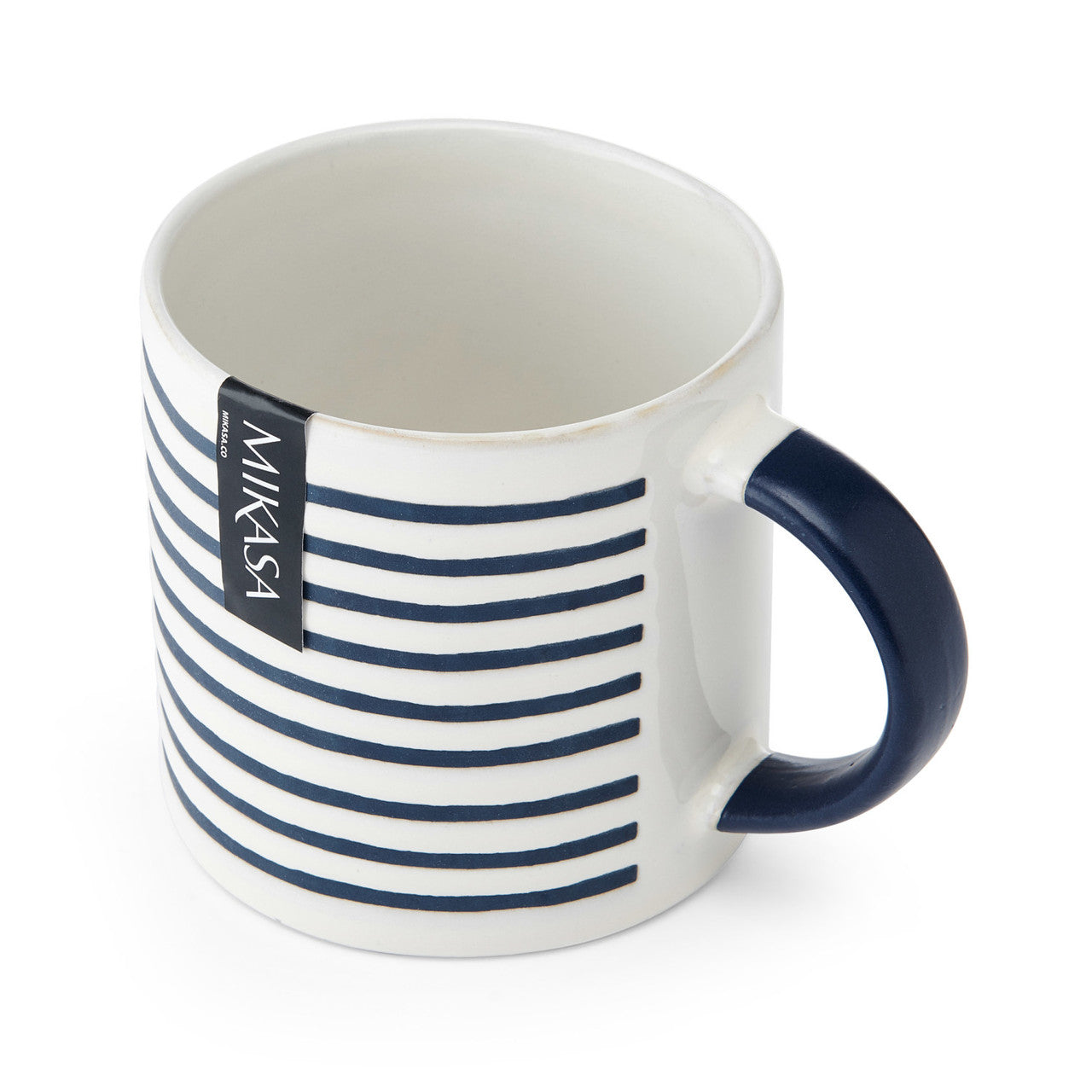 Mikasa Stoneware Mug 390ml (Stripe)