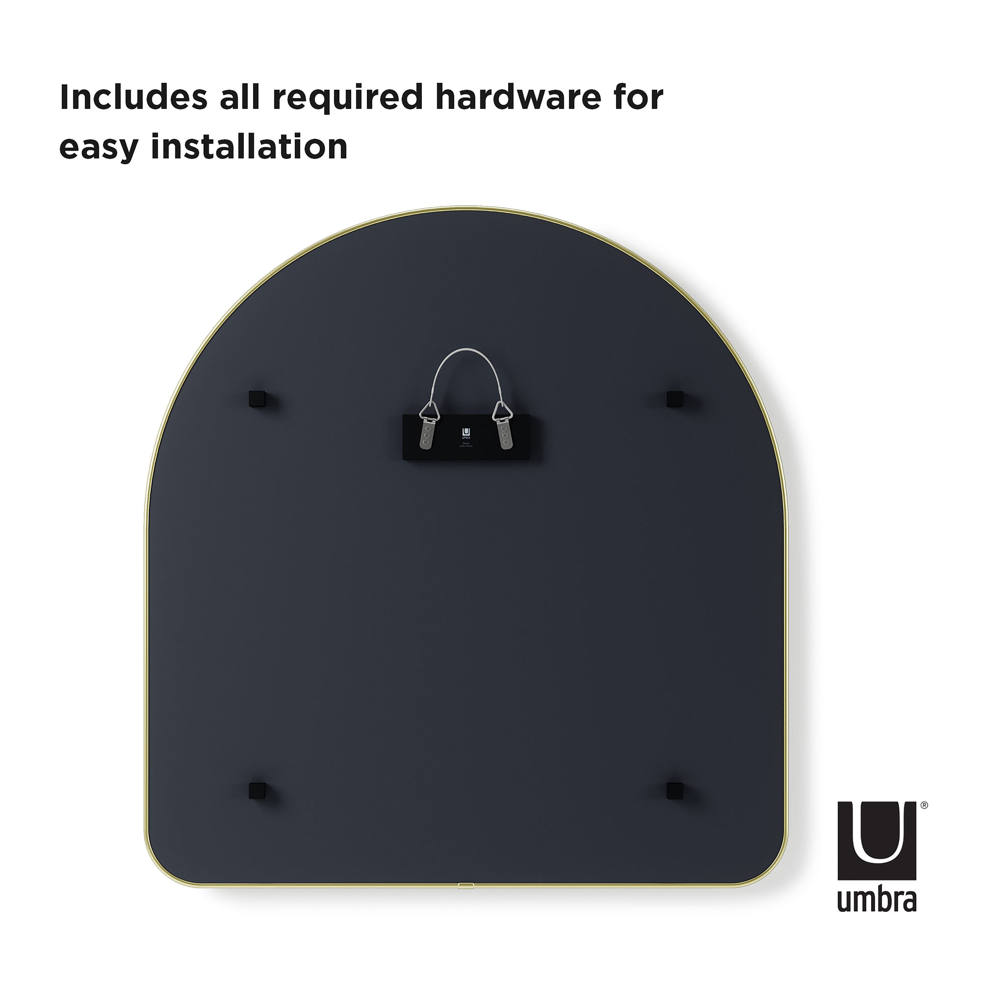 Umbra Hubba Arched Mirror