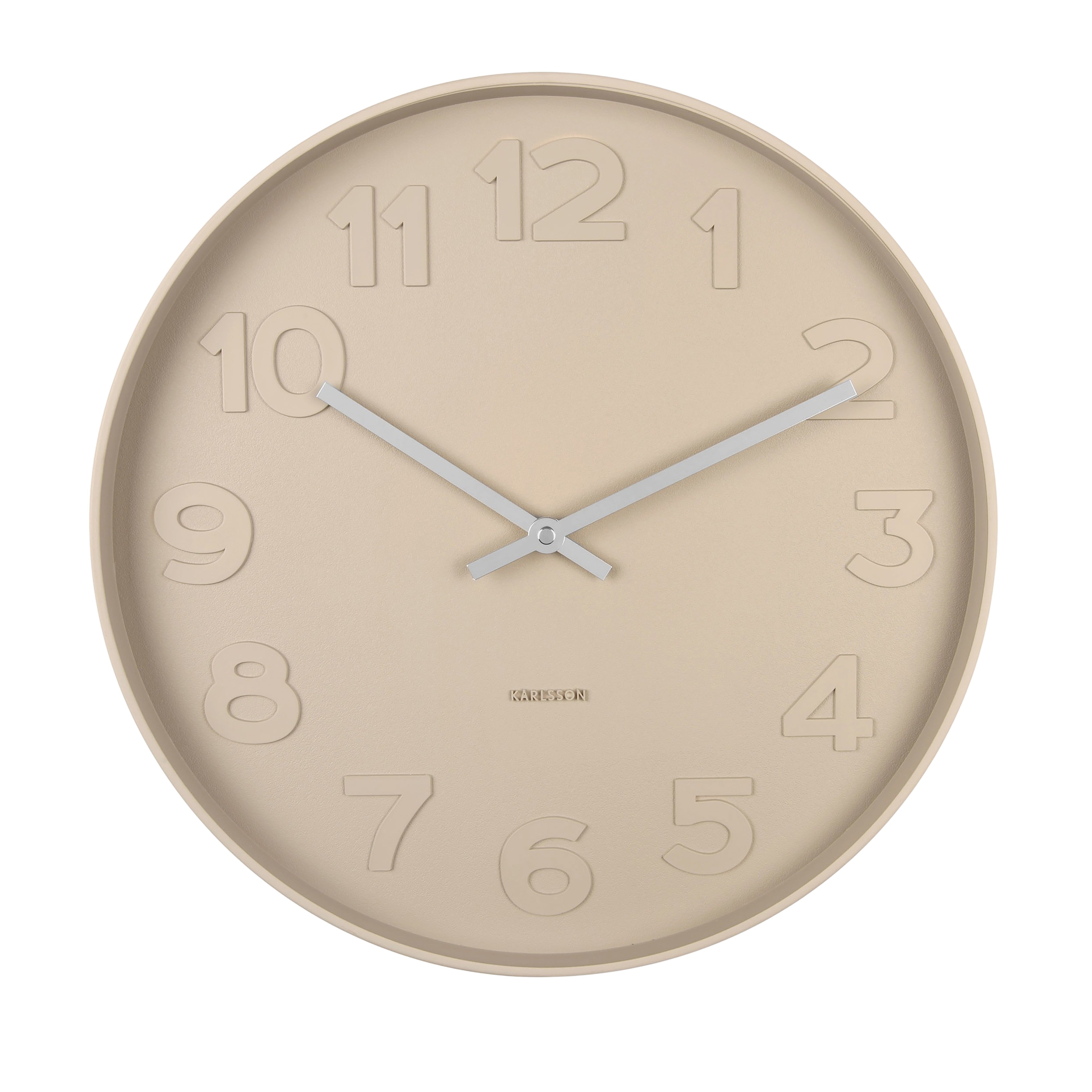 Karlsson Mr Brown Wall Clock 38cm