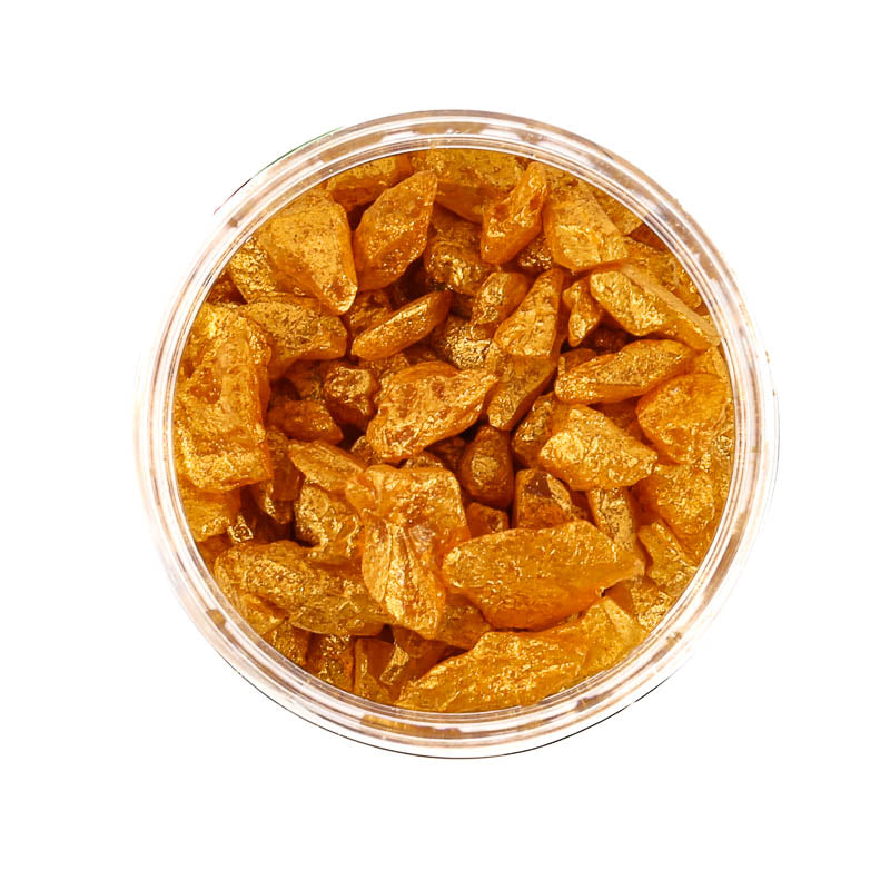 Sprinks Large Rock Sugar Sprinkles Gold 500g