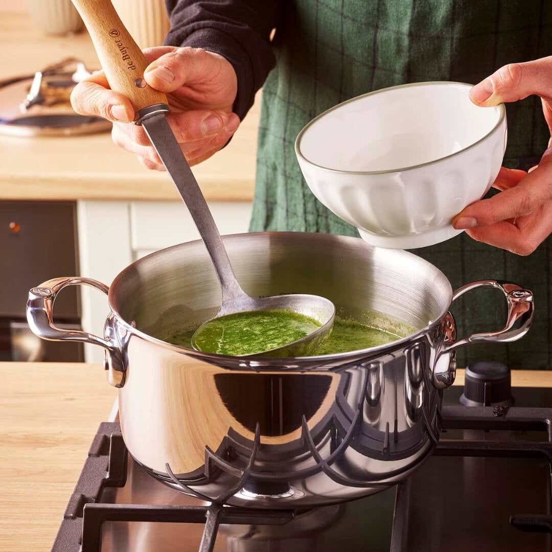 de Buyer Affinity Stainless Steel Stewpot with Lid 24cm