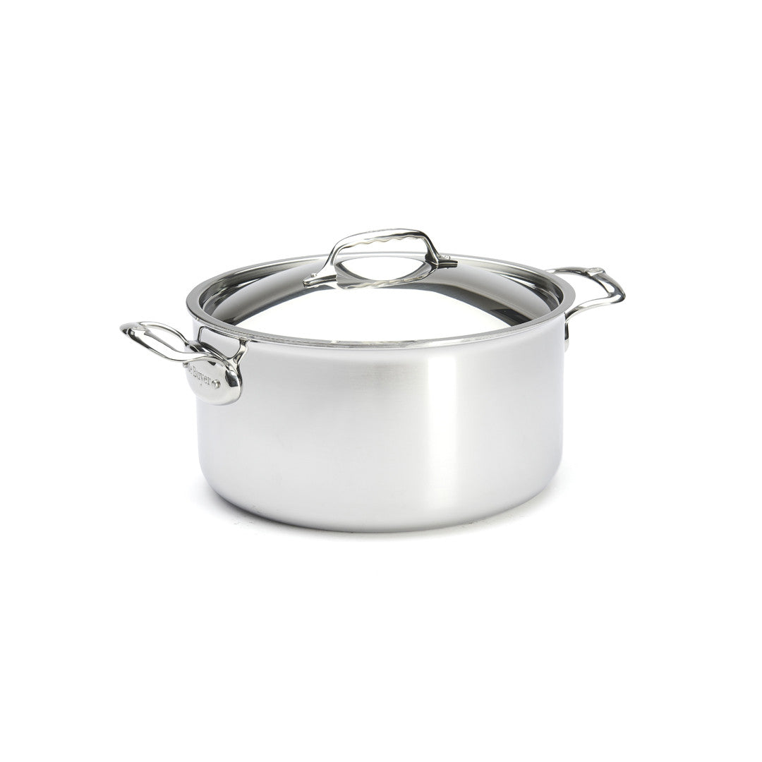 de Buyer Affinity Stainless Steel Stewpot with Lid 28cm