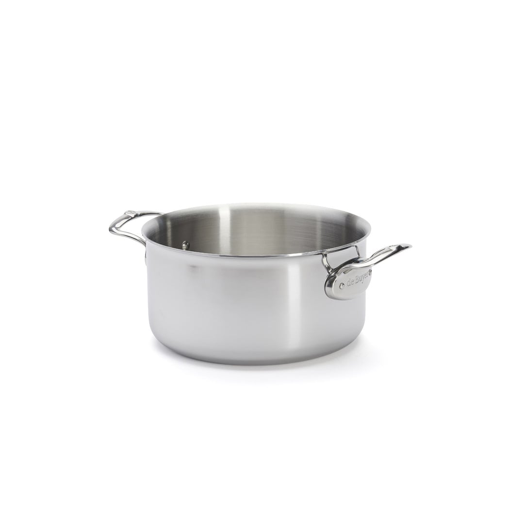 de Buyer Affinity Stainless Steel Stewpot with Lid 24cm