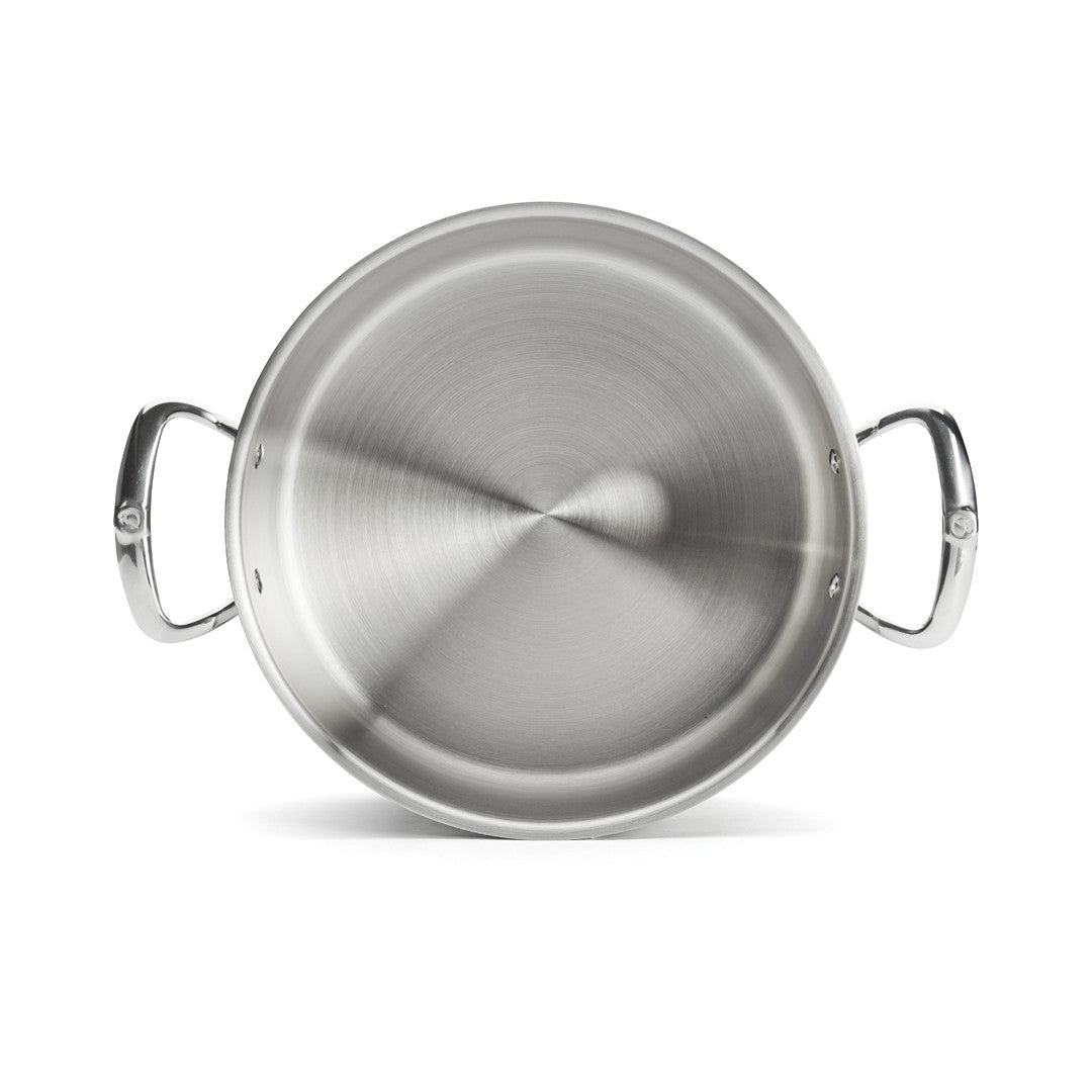 de Buyer Milady Stainless Steel Stewpot with Glass Lid 28cm