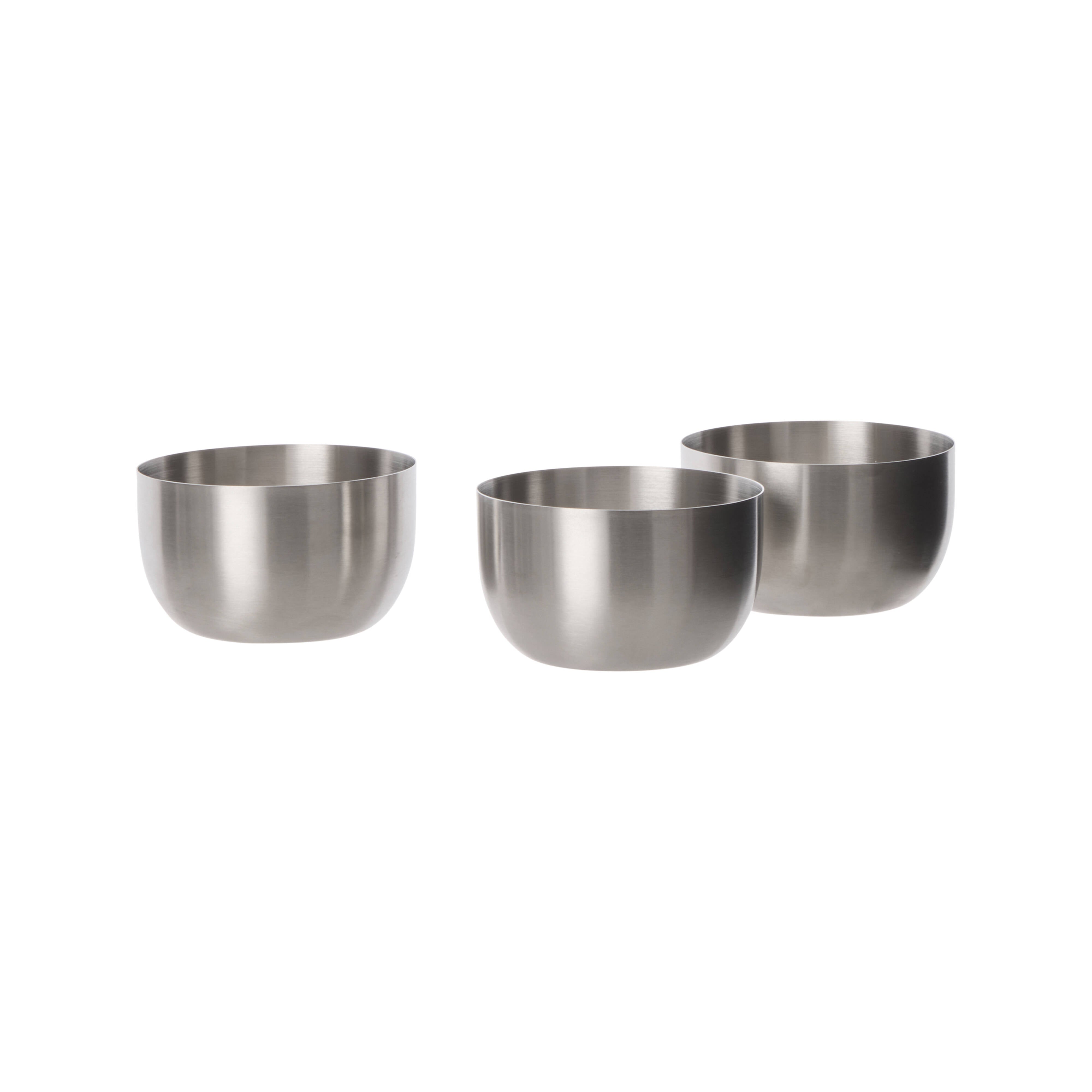 Davis & Waddell Vero Condiment Dish 3 Piece Set Silver