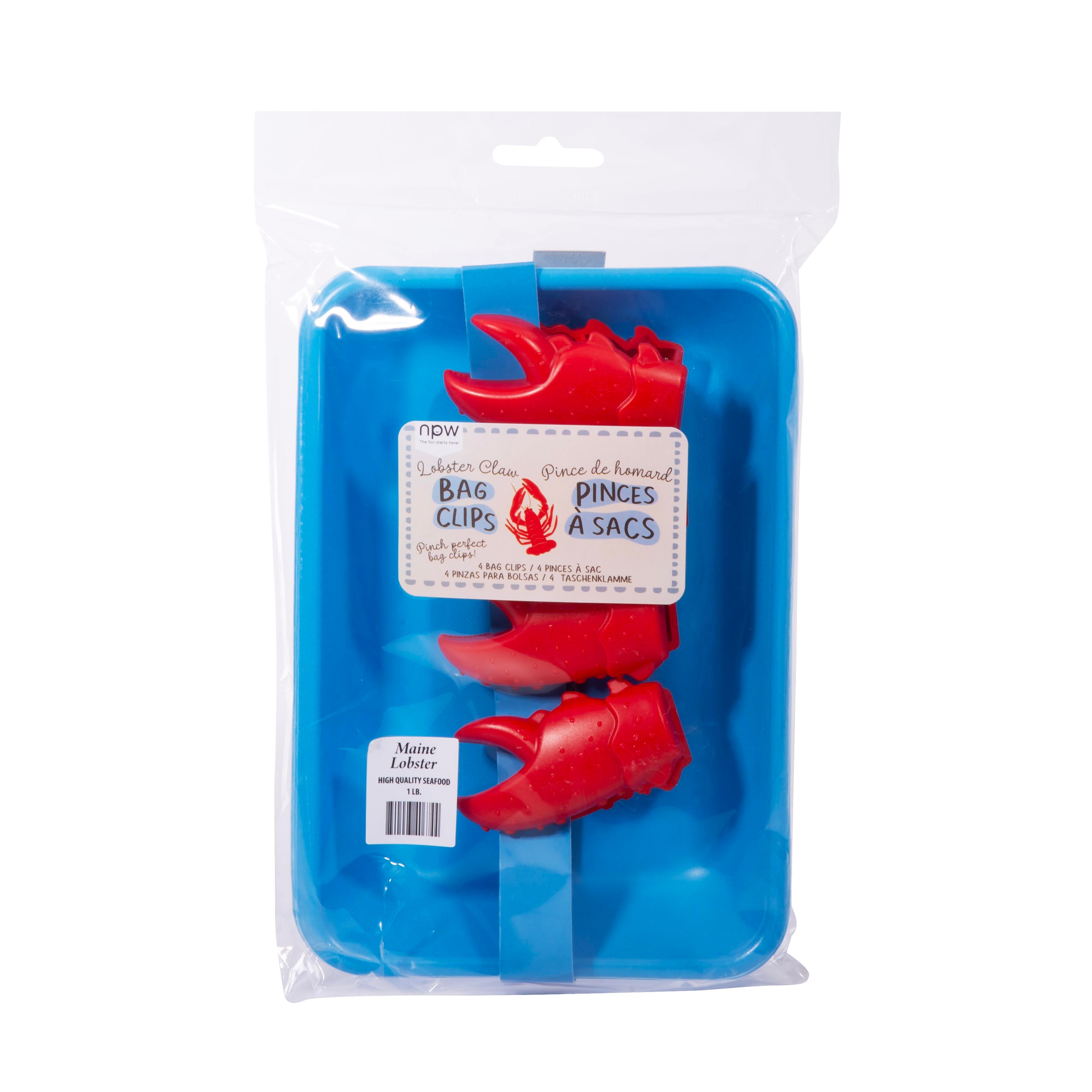 NPW Lobster Claw Clips 4 Piece Set